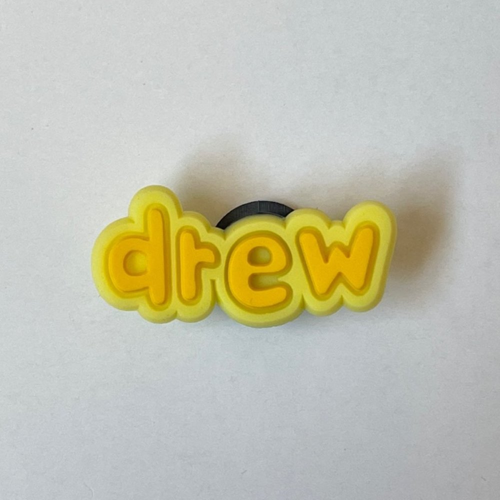 Drew crocs charms